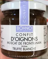 Confit d'oignons Muscat de Frontignan arôme Truffe blanche