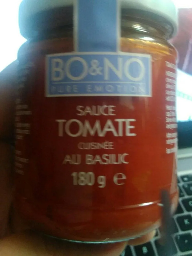 Sauce tomate cuisinee au basilic