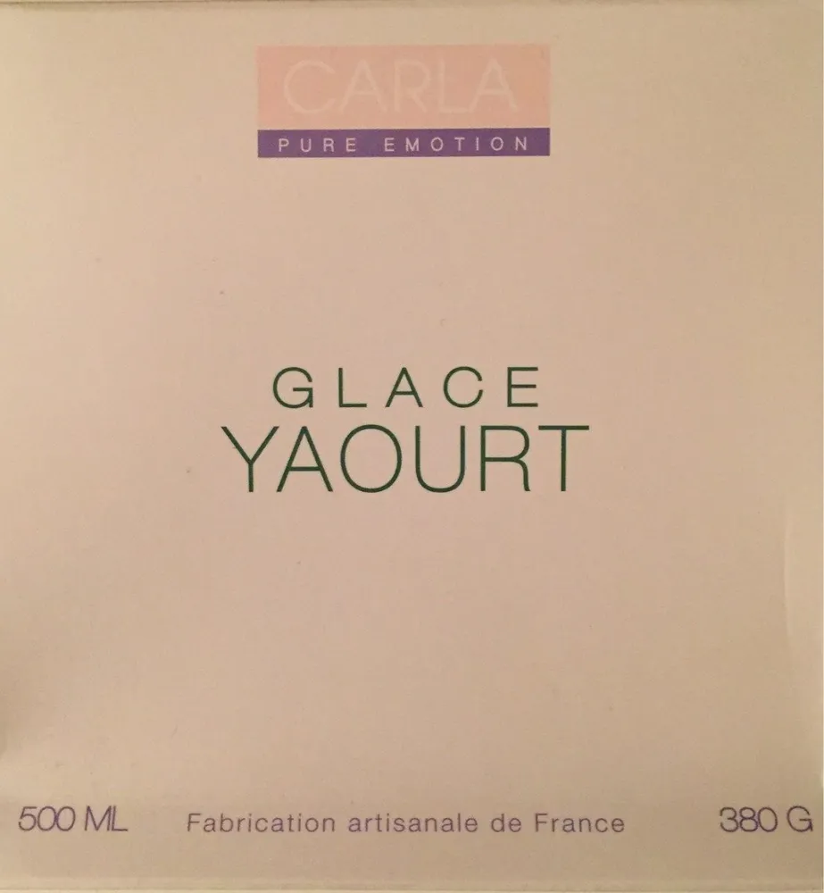 Glace yaourt