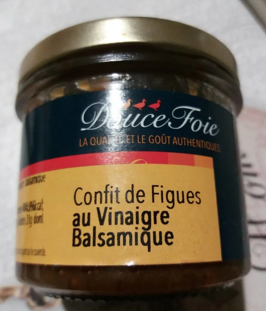 Confit de figues au vinaigre balsamique
