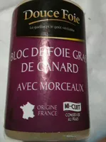 Bloc de foie gras de canard