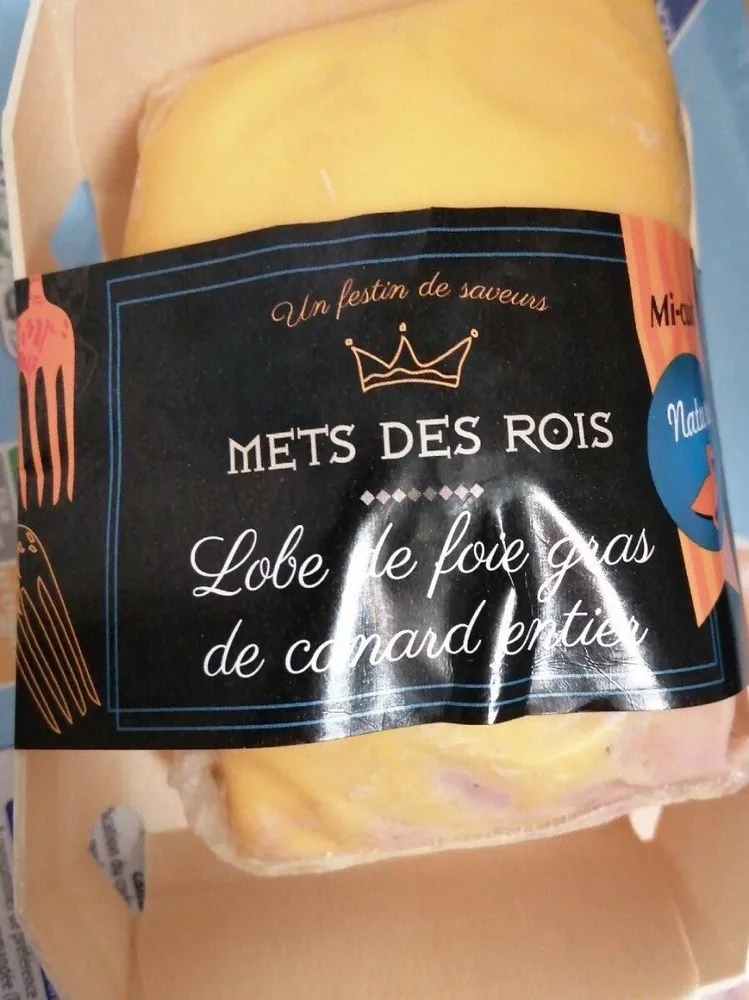 Lobe de foie gras de canard entier