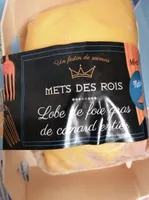 Lobe de foie gras de canard entier