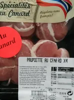 Paupiettes au canard