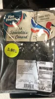 Saucisses de canard