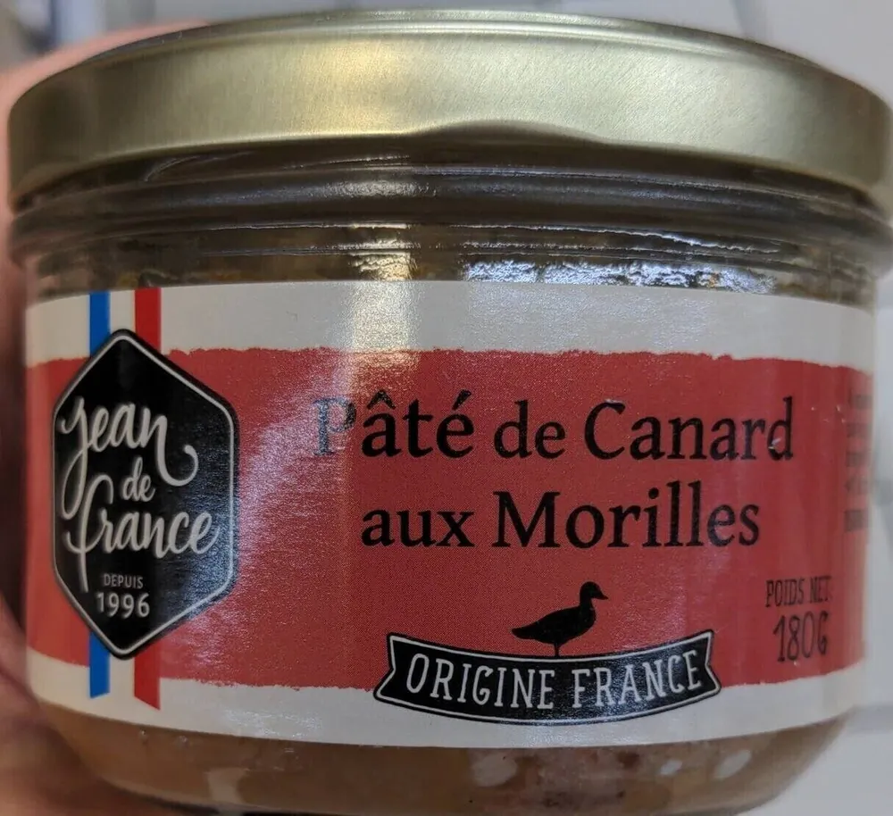 Pâté de canard aux morilles