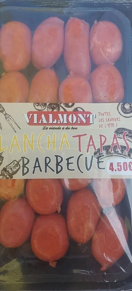 Plancha tapas barbecue chorizo