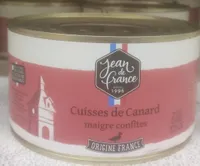 Cuisse de canard maigre confites
