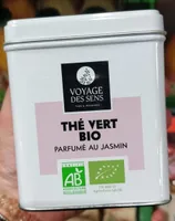 Thé vert bio parfumé au jasmin