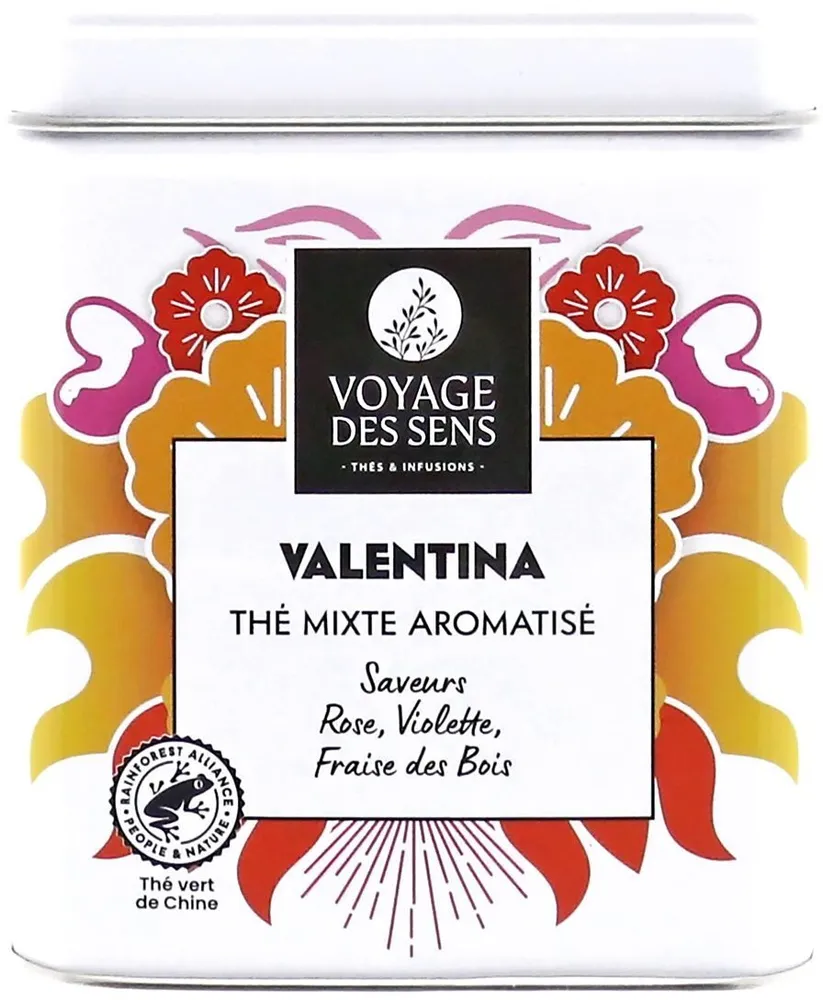Valentina - Thé mixte aromatisé