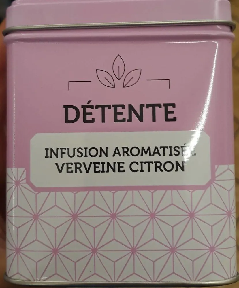 Infusion aromatisée verveine citron
