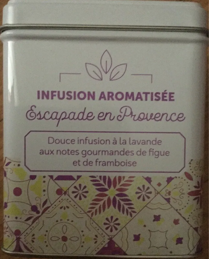 Infusion aromatisée Escapade en Provence