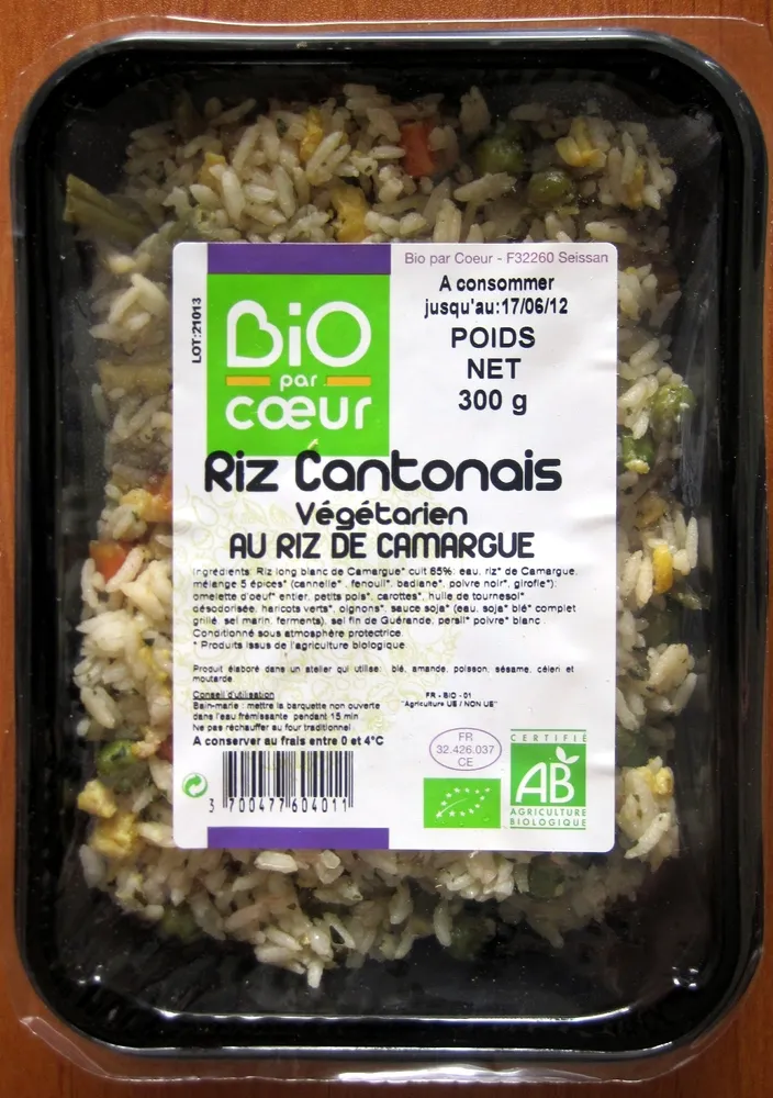 Riz Cantonais végétarien