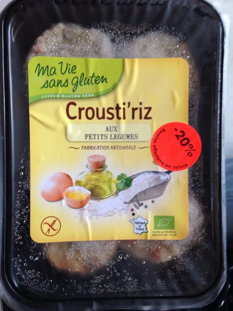 Croquettes De Riz Petits Legumes