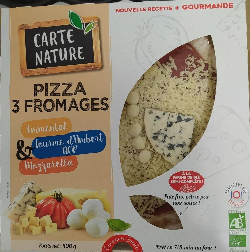 Pizza 3 Fromages