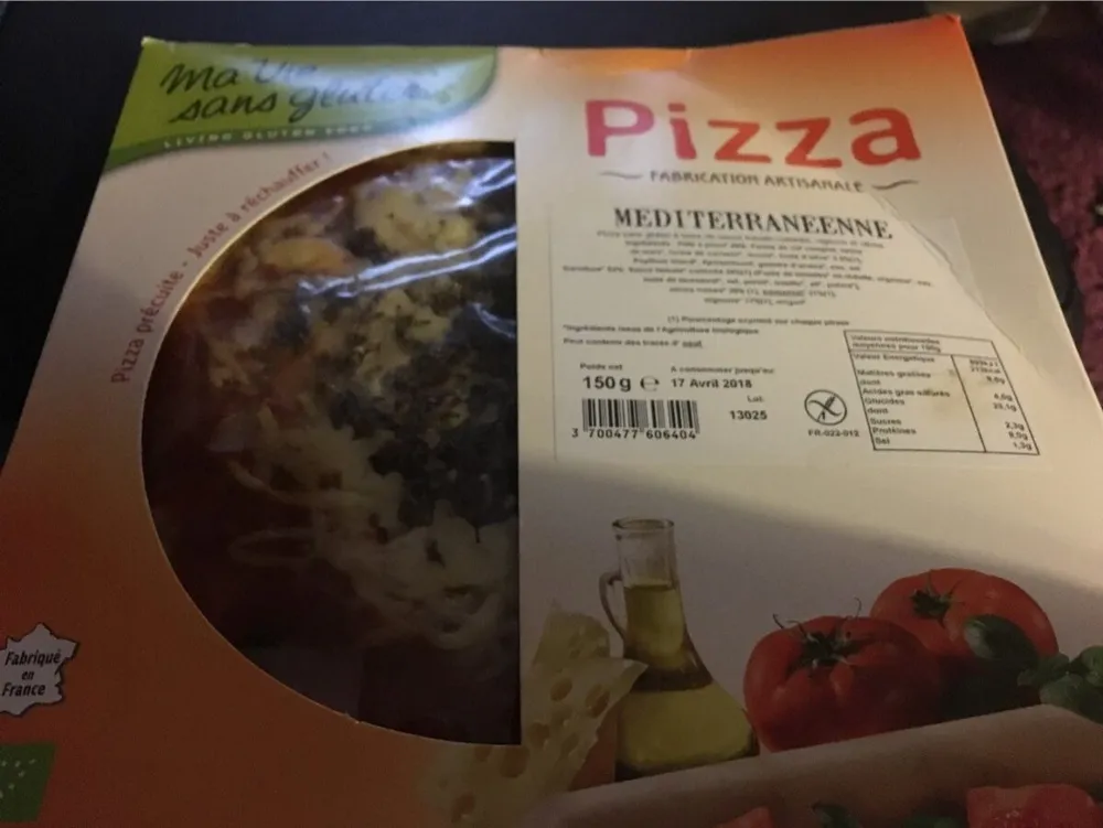Pizza mediterraneenne