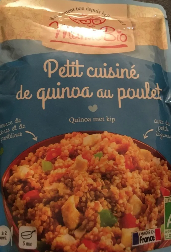 Petit cuisine de quinoa au poulet