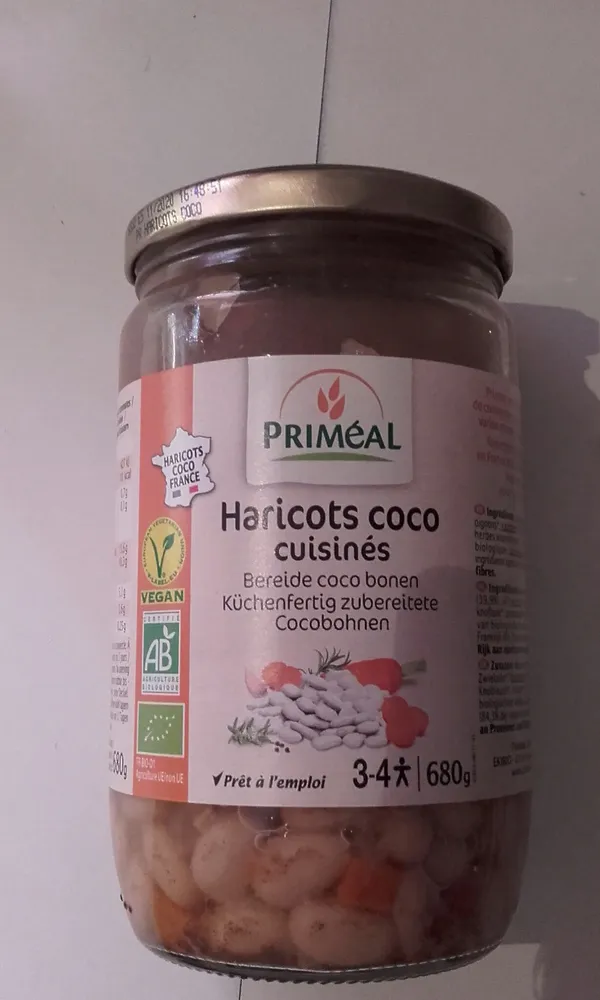 Haricots Coco Cuisinés