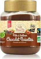 Pate à tartiner chocolat noisette équitable bio