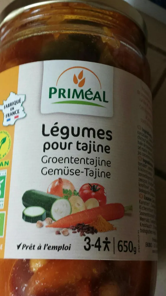 Légumes pour tajine