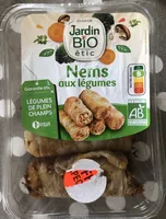 Nems aux légumes bio