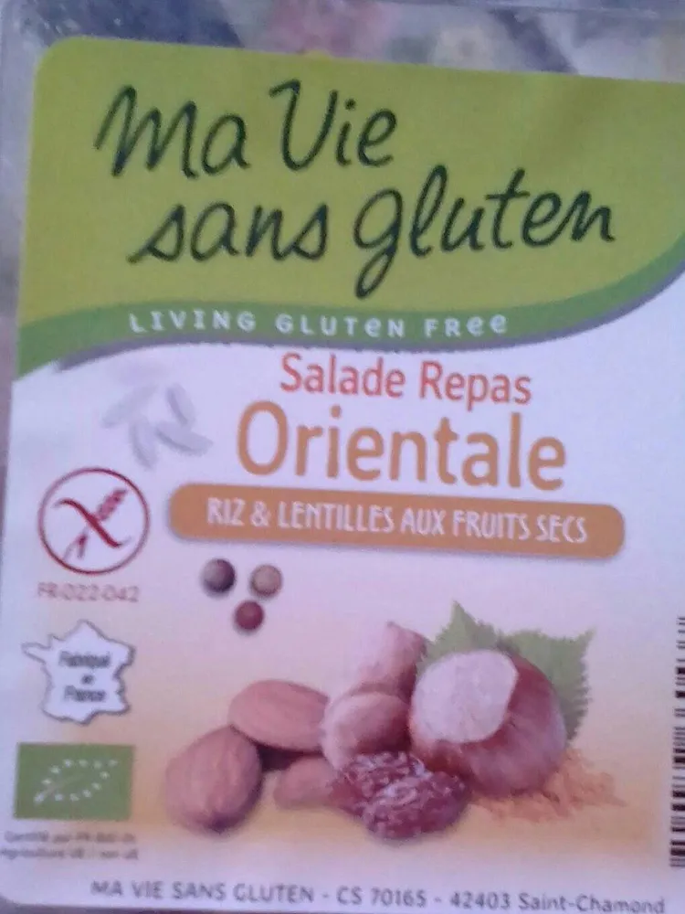 Salade repas Orientale