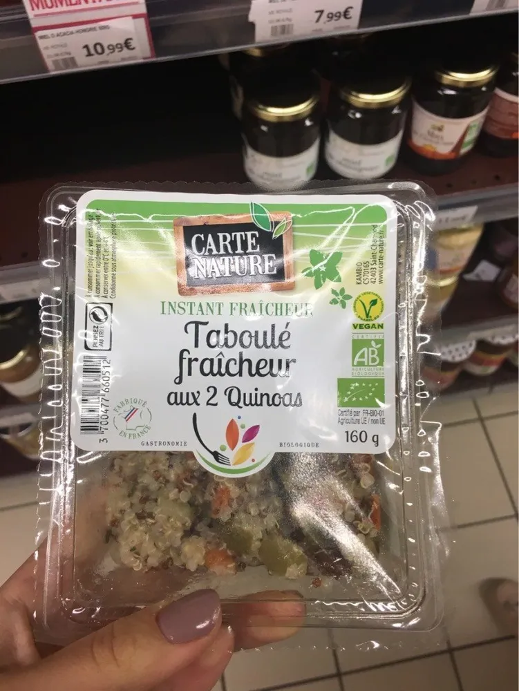 Taboulé fraicheur aux 2 quinoas