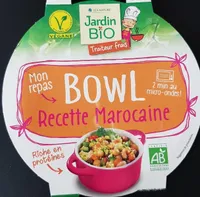 Bowl recette marocaine