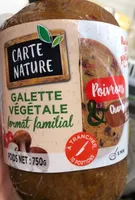 Galette vegetale