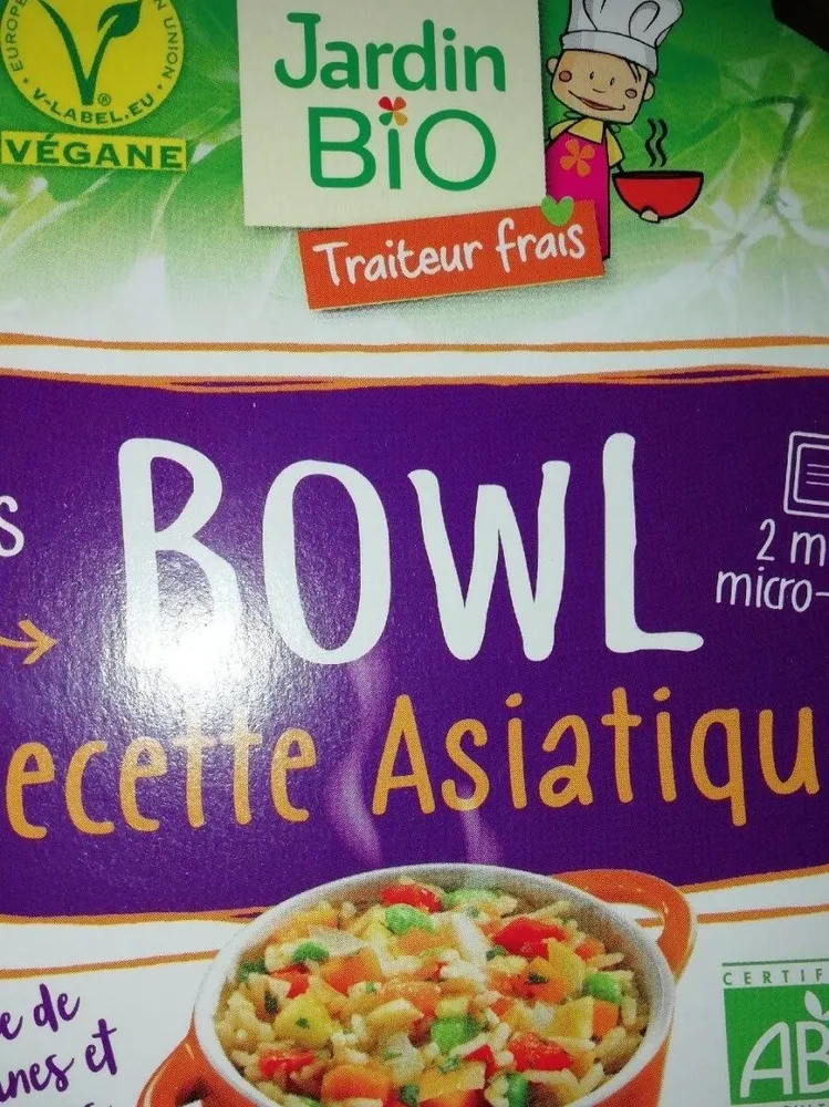 BOWL Recette asiatique