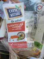 Lentilles corail