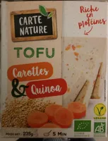Tofu carottes et quinoa