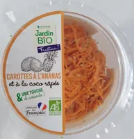 Carottes à l'ananas et coco râpée