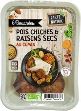 Bouchées Légumes & amandes au persil