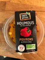 HOUMOUS DE POIS CHICHES POIVRONS & ÉPICES CHILI