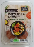 Bouchées mozarella & tomates  aux herbes de provence