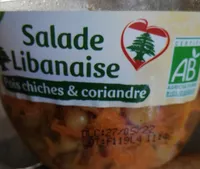 Salade Libanaise pois chiches et cariandre
