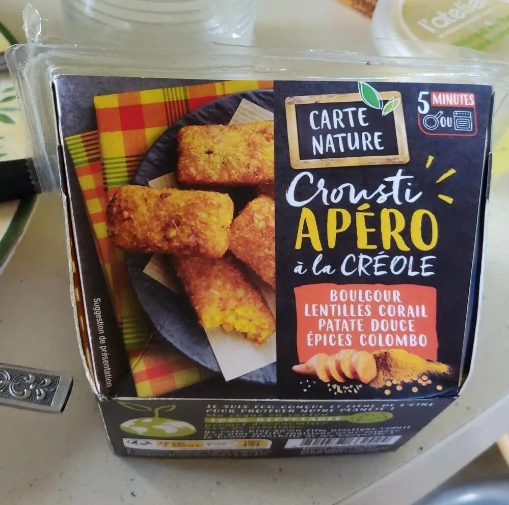 Crousti apéro à la créole