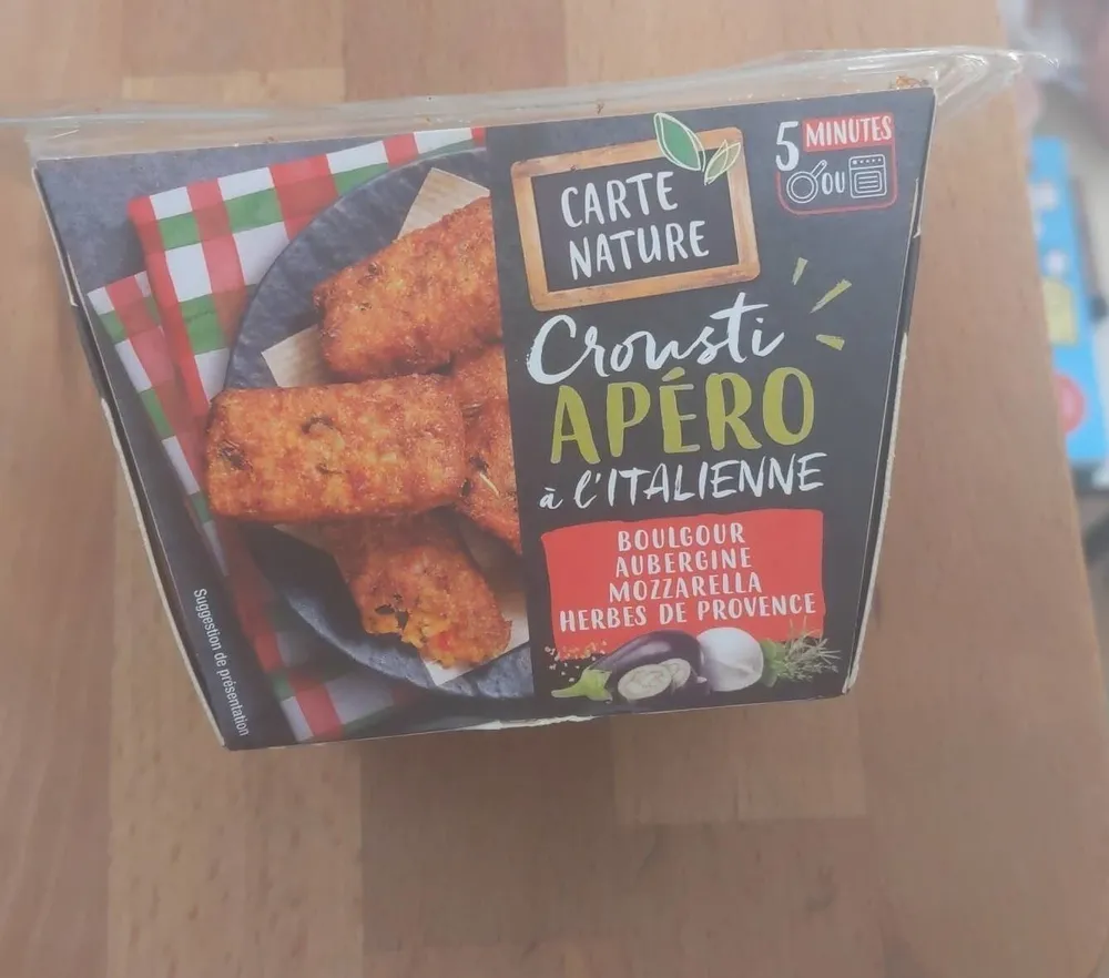 Crousti Apéro à l'italienne