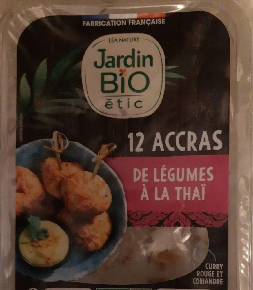 Accras de légumes à la thaï