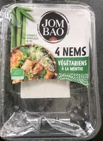 4 Nems végétariens à la menthe