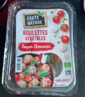 Boulettes végétales façon arancini