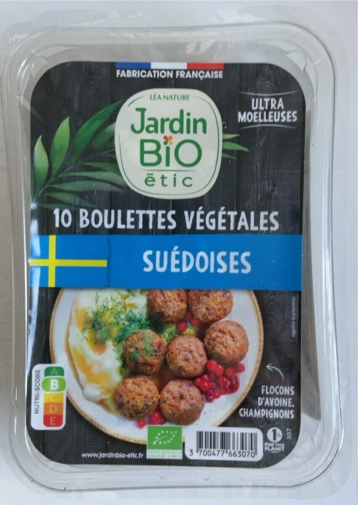 10 boulettes végétales suédoises