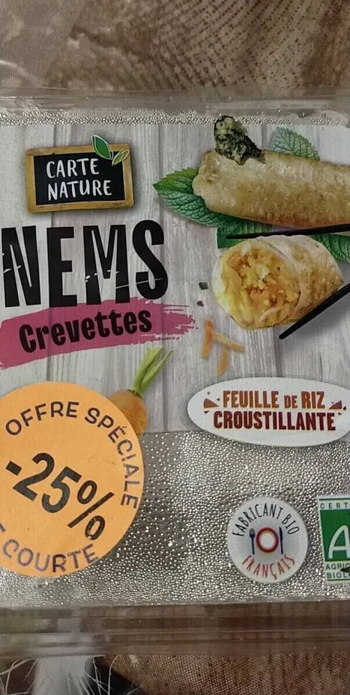 Nems crevette