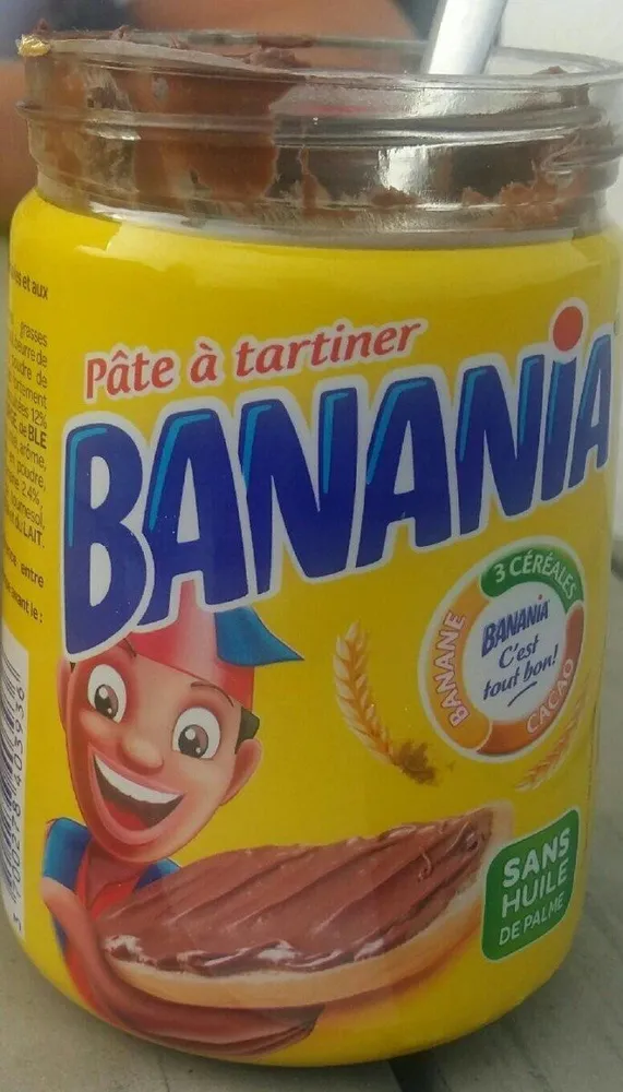Pâte à tartiner banania