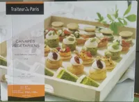 Canapés végétariens