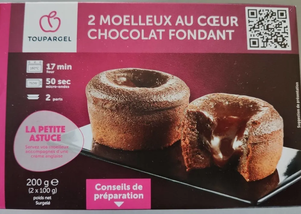 Moelleux au coeur chocolat fondant