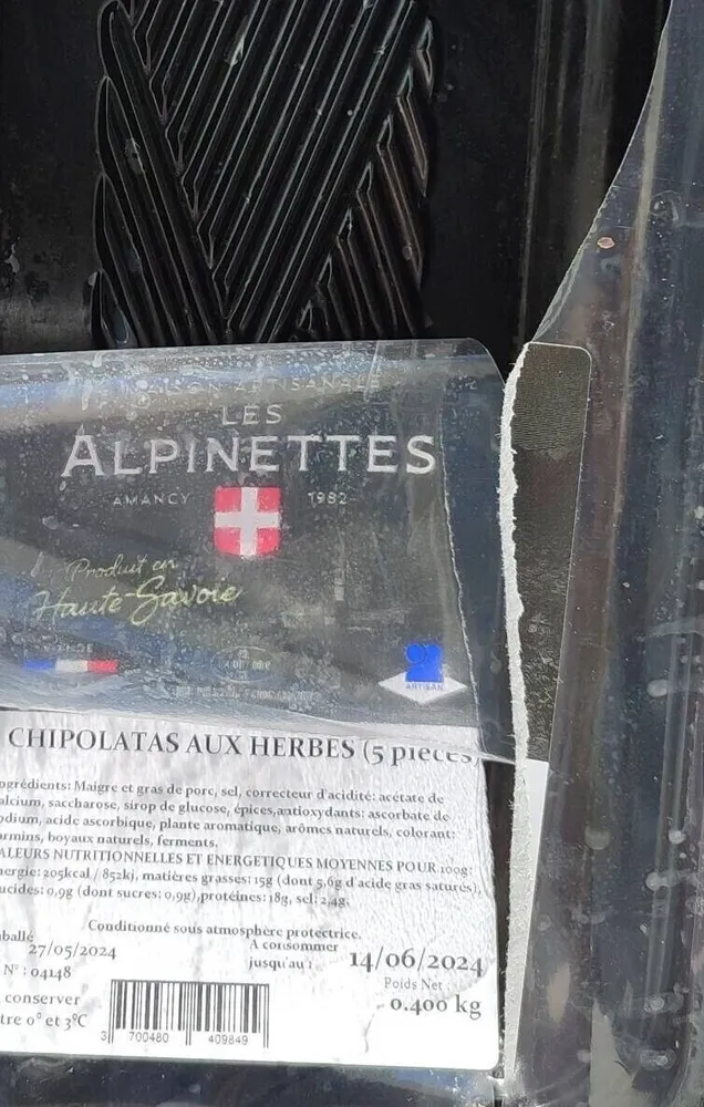 Chipolatas aux herbes