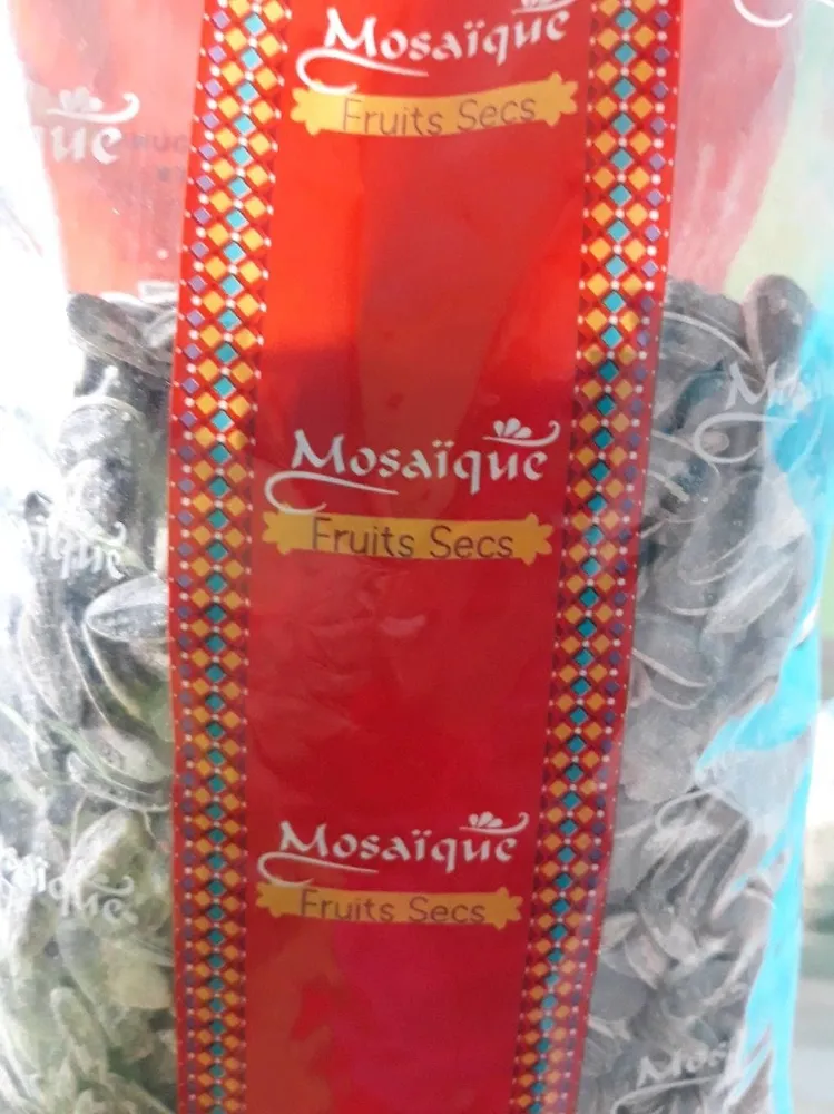 Graines de Tournesol Grillées à Sec (avec du Sel Ajouté)
