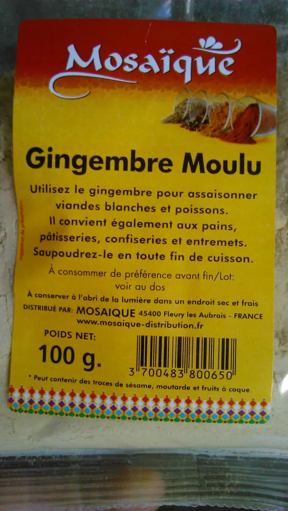 Gingembre Moulu
